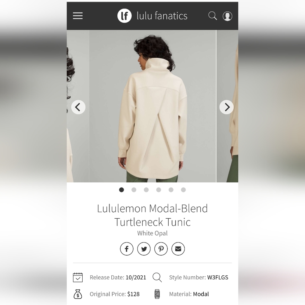 COPY - Modal Blend Turtleneck Tunic